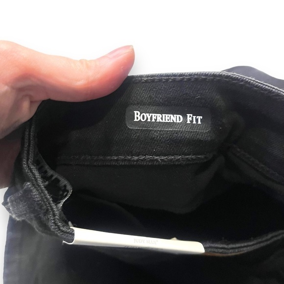 Judy Blue Jeans Womens 29 Black Distressed High Waist NWT - Picture 8 of 8